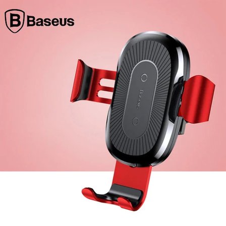 Baseus Wxyl-01 Araç İçi Telefon Tutucu ve Kablosuz Şarj Aleti-(5775)