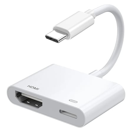 ALLY  İPhone 15 Type-c to Type-c + HDMI Çevirici Kablo Dijital AV Adaptörü-(5775)