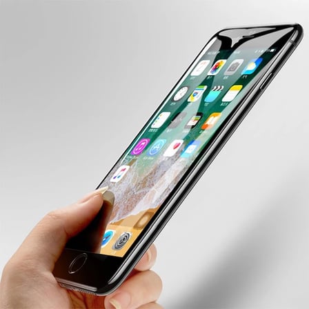 İPhone 8 Plus 7 Plus 5d Kavisli Full Kırılmaz Cam Ekran Koruyucu-(5775)