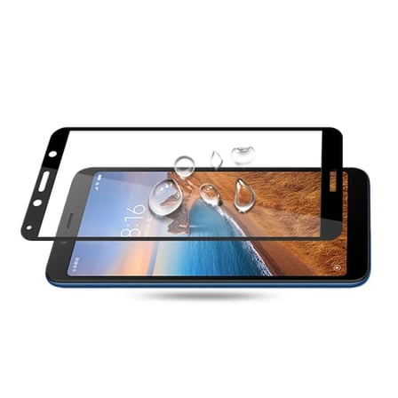 Xiaomi Redmi 7A 3D Full Kaplama Kırılmaz Cam Ekran Koruyucu-(5775)
