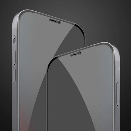 ALLY İPhone 12 PRO Max 6.7 3D Full Privacy Gizlilik Cam Ekran Koruyucu-(5775)