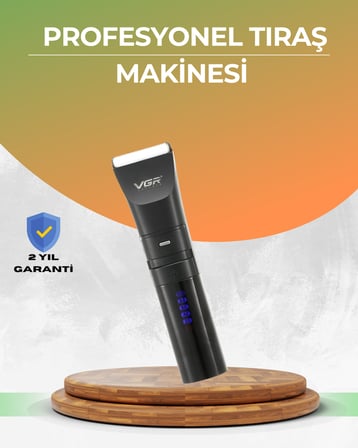 Erkek Saç ve Sakal Kesme Makinesi – Su Geçirmez Sessiz Motorlu
