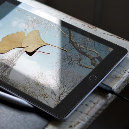 ALLY İPad 9.7 İnch Paper Like Film Darbe Emici Pet Ekran Koruyucu iPad 5/6/7/8-(5775)