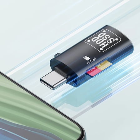 ALLY Type-c to USB + TF Kart Çevirici Otg Adaptör-(5775)