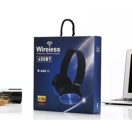 Ally 450 BT 5.0 Kablosuz Kulak Üstü Bluetooth Kulaklık-(5775)