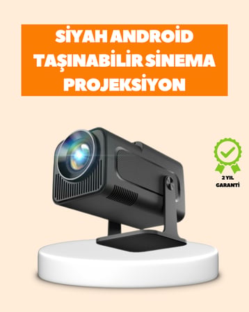 Otomatik Dikey Düzeltmeli ve Manuel Zoom Fonksiyonlu Akıllı Projektör