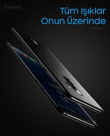 Baseus Galaxy S9 Wing Case Ultra İnce Lux Mat Kılıf-(5775)