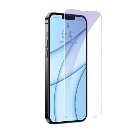 Baseus iPhone 13 Mini 0.3mm Göz Korumalı Full Cam Ekran Koruyucu 2 Adet Set-(5775)