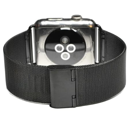 Ally Apple Watch 7-8 41mm 6-5-4 40mm Kayış Kordon Milano Metal Klasik Kopça 3-2-1 38mm-(5775)