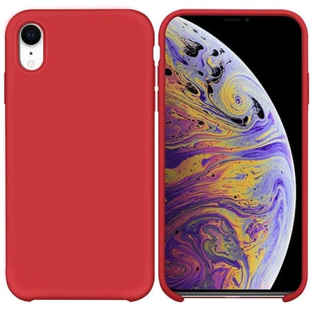 iPhone XR 6.1inch Lansman Kılıf İçi Kadife Soft Silikon Kılıf-(5775)