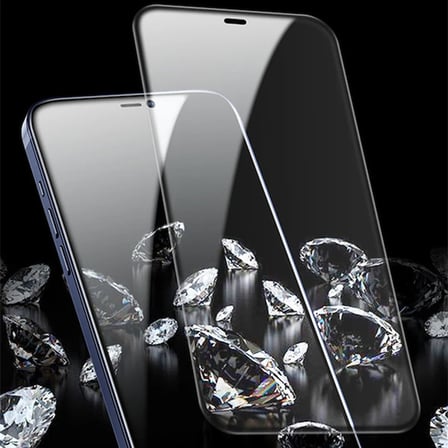 GOR İPhone 12 Pro Max 6.7 Best Full Tempered Cam Ekran Koruyucu 2Adet+Takma Aparatı-(5775)