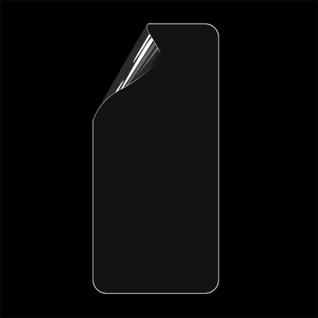 İPhone 12 Pro 6.1 Membran Nano Hidrojel Film Arka Koruyucu hayalet Arka Koruyucu-(5775)