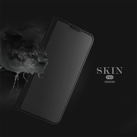 Dux Ducis iPhone 14 Pro 6.1 Kılıf Skin Pro Series Flip Cover Kapaklı Kılıf-(5775)