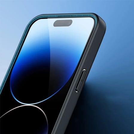 Dux Ducis iPhone 14 Pro Aimo Series MagSafe Premium Buzlu Sert PC-TPU Kılıf-(5775)