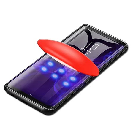 Huawei Mate 30 Pro Full Liquid+UV Işık 3d Kırılmaz Cam Ekran Koruyucu-(5775)