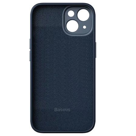 Baseus Liquid Silica Gel iPhone 14 6.1 Silikon Kılıf + Tempered Ekran Koruyucu Set-(5775)