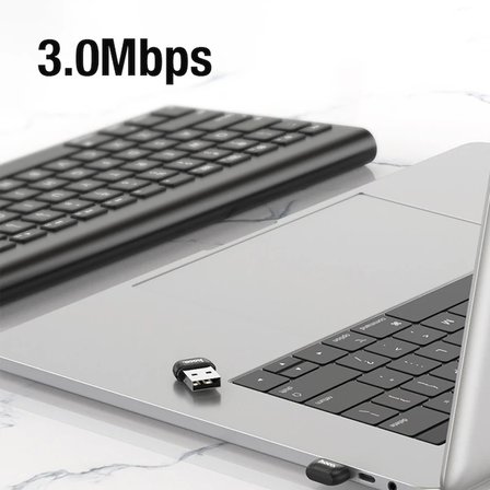 HOCO UA18 3.0Mbps USB Bluetooth 5.0 Adaptör-(5775)