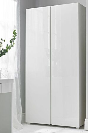 Parlak Beyaz Yapışkanlı Kaplama Folyosu 37 CM  X 10 MT