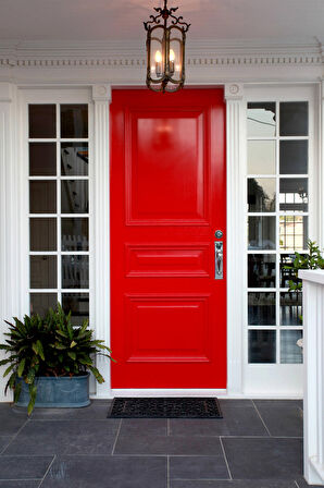 Parlak Kırmızı Yapışkanlı Kaplama Folyosu 122 CM X 7 MT