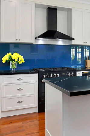 Parlak Lacivert Yapışkanlı Kaplama Folyosu 61 CM X 10 MT