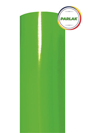 Parlak Yeşil Yapışkanlı Kaplama Folyosu 122 CM X 9 MT