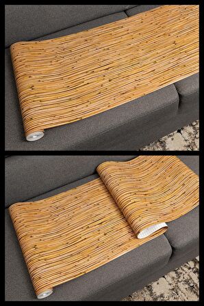 Desenli Kendiliginden Yapışkanlı Kaplama Folyosu 90 CM X 5 Mt