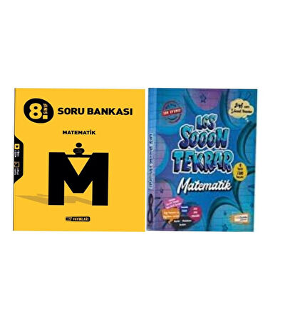 8. Sınıf Hız Matematik Soru Bankası Ve  LGS Sooon Tekrar Matematik Denemeleri