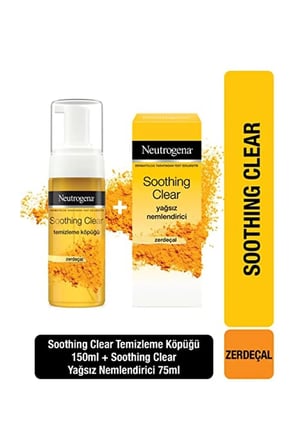 Soothing Clear Köpük 150 Ml+nemlendirici 75 Ml, 2'li Set