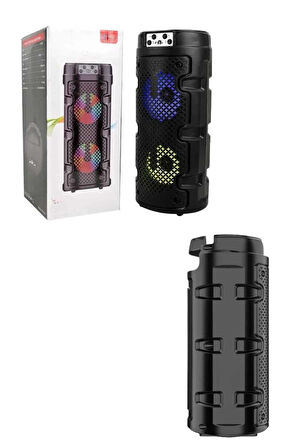 Bluetooth Hoparlör Büyük Boy Ses Bombası Fm Radyolu