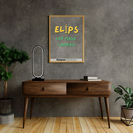 Kutupsan Elips Led Abajur