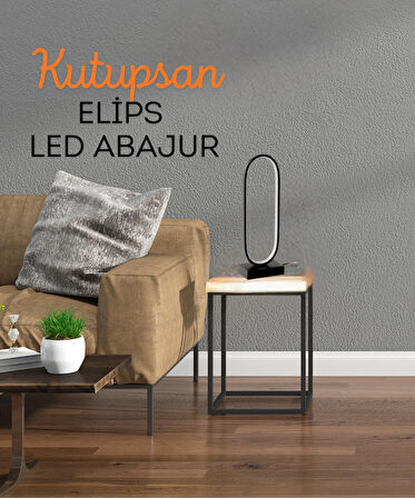 Kutupsan Elips Led Abajur