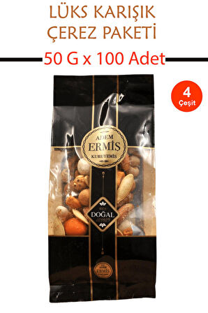 Kına Düğün Nişan Lüks Karışık Çerez Paketi  50 G x 100 Adet