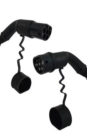 Elektrikli Araç Type 2 AC Şarj Kablosu+ 3'lü Priz Uzatmalı V2L/MG 4 Marka Elektrikli Araç ile Uyumlu