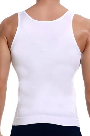 Erkek Shapewear Atlet - Göbek ve Göğüs Toparlayıcı, Dik Duruş Destekli Fit Korse Atlet