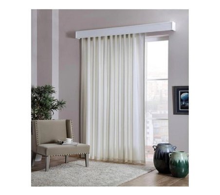 Taç Saten Güneşlik Perde - EN: 400 cm - İki parça
