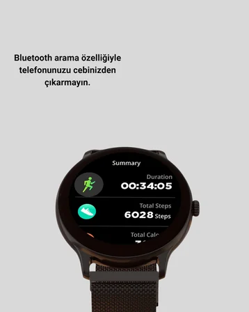 G20 Mini Akıllı Saat – Sağlık Takibi Uzun Pil Ömrü Dokunmatik Renkli Ekran