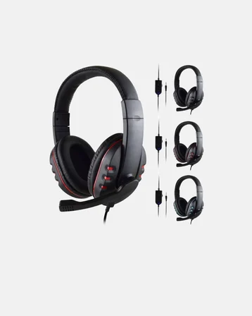 Profesyonel Gaming Kulaklık – Mikrofonlu Yumuşak Pedli Stereo Ses Kalitesi Tere 