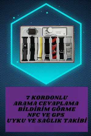 Yeni Model Akıllı Saat ve Kulaklık Kampanyası Nabızz Ölçer Bluetooth Bağlant