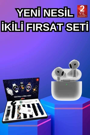 3.Nesil TWS Bluetooth Kulaklık Bluetooth Bağlantılı Akıllı Saat Amoled Ekran P