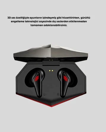 Bluetooth Kulaklık 45 ms Ultra Düşük Gecikme