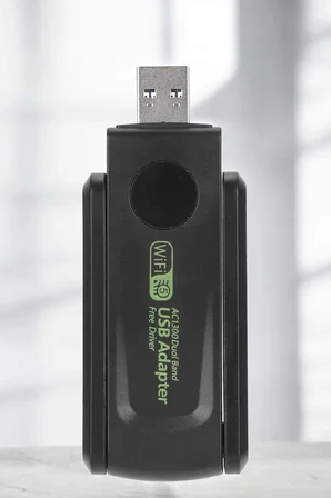 Dual Band Wifi Alıcı Adaptör USB 3.0 Destekli