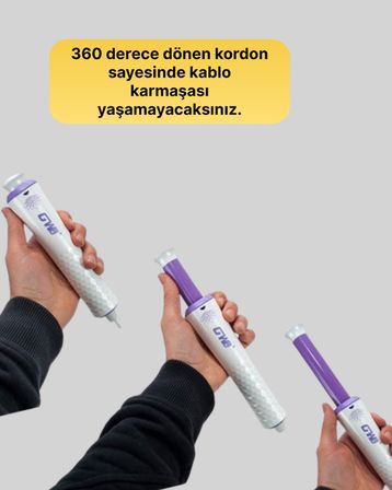 Ayarlanabilir Isı Kontrollü Saç Maşası – Hızlı Isınma ve İyon Teknolojisi