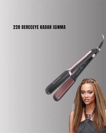 DEMPOWER DP-134 Saç Tost Makinesi – Kolay Kullanım Hızlı Sonuç Uzun Süre Kal