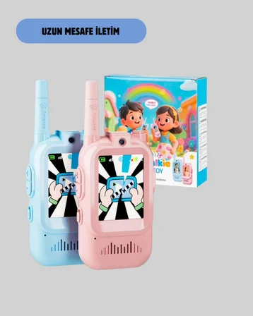 Görüntülü Walkie Talkie Çocuklar İçin Video İnterkomlu Oyuncak