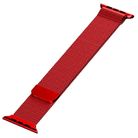 Ally Apple Watch 7-8 45mm 6-5-4 44mm Kayış Kordon Metal Milano Loop 3-2-1 42mm-(57