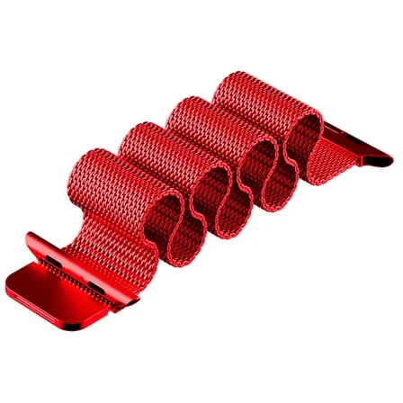 Ally Apple Watch 7-8 45mm 6-5-4 44mm Kayış Kordon Metal Milano Loop 3-2-1 42mm-(57
