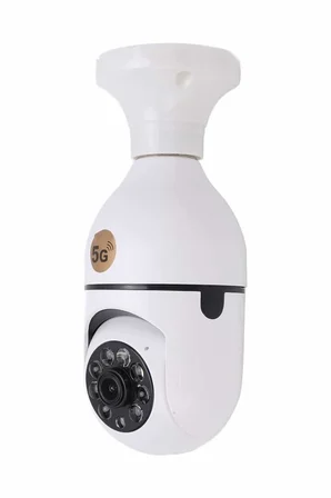 Akıllı Kamera Wifi Kamera Duylu Ampul Görünümlü 360 Derece Dönebilen Ev Kamer