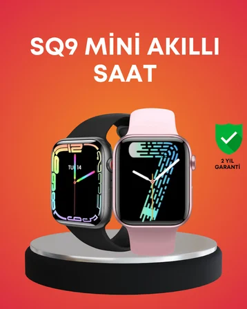 Akıllı Saat AMOLED Dokunmatik Ekran Nabız Uyku ve Adım Takibi