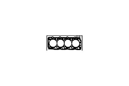 Elring 584.170 Conta Silindir Kapak-H100 94-Starex 2.5 Td-Mitsubishi L300 90-11-Bongo 04-11 TCI-Pregio 2.5 TCI MD050545