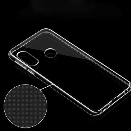 Samsung Galaxy A30 Uyumlu kamera korumalı Yumuşak Dokulu ve Şık Koruma Şeffaf Kılıf